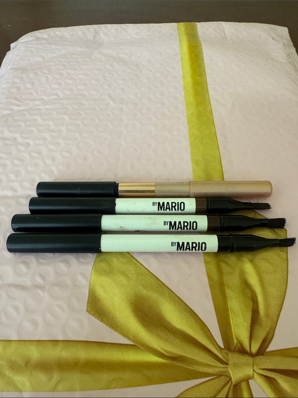 By Mario Eyebrow Pens - Black and Gold